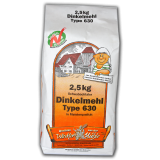 Dinkelmehl 630 2,5 kg